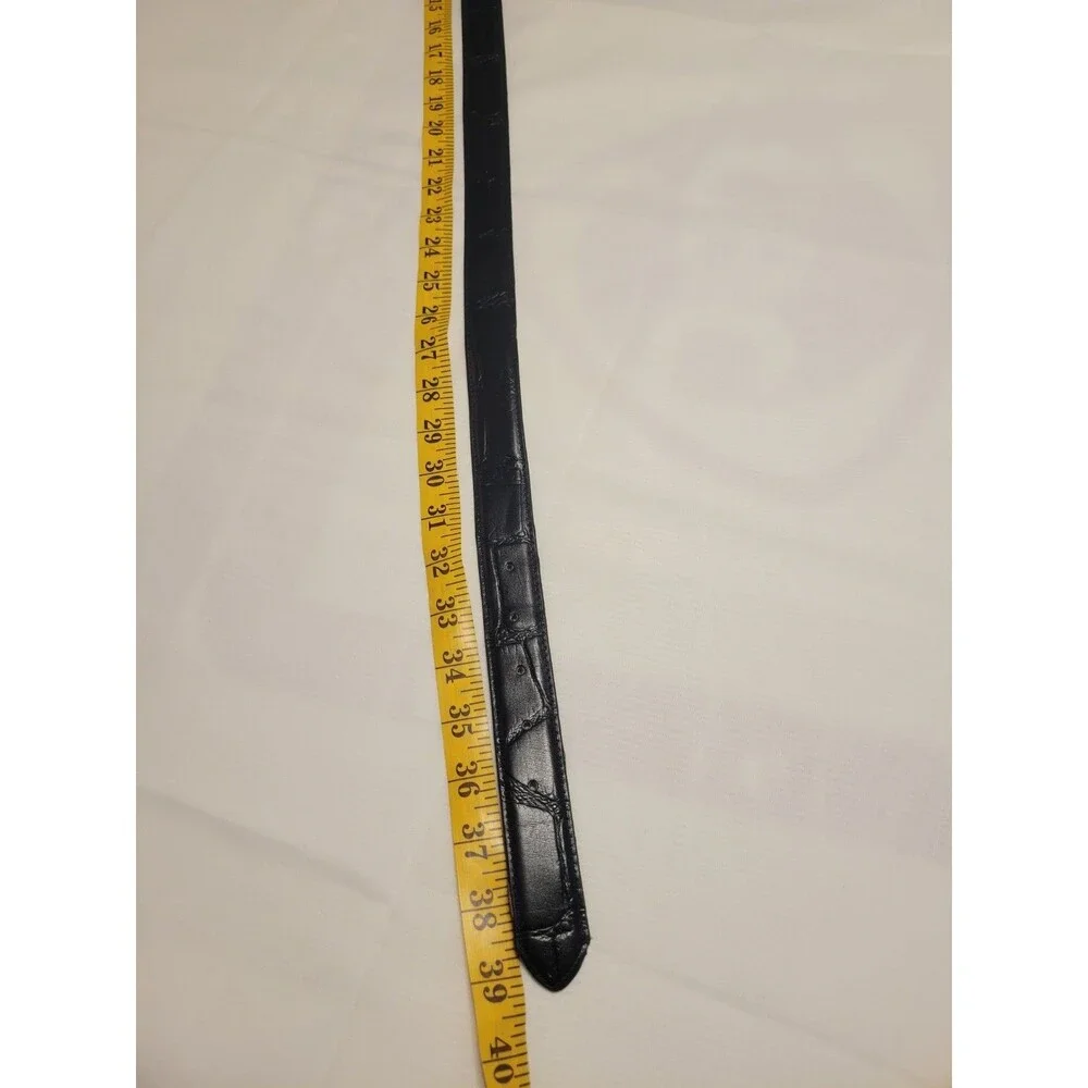 Oaktree Piel Ginuine Leather Black Men's Belt Size 34